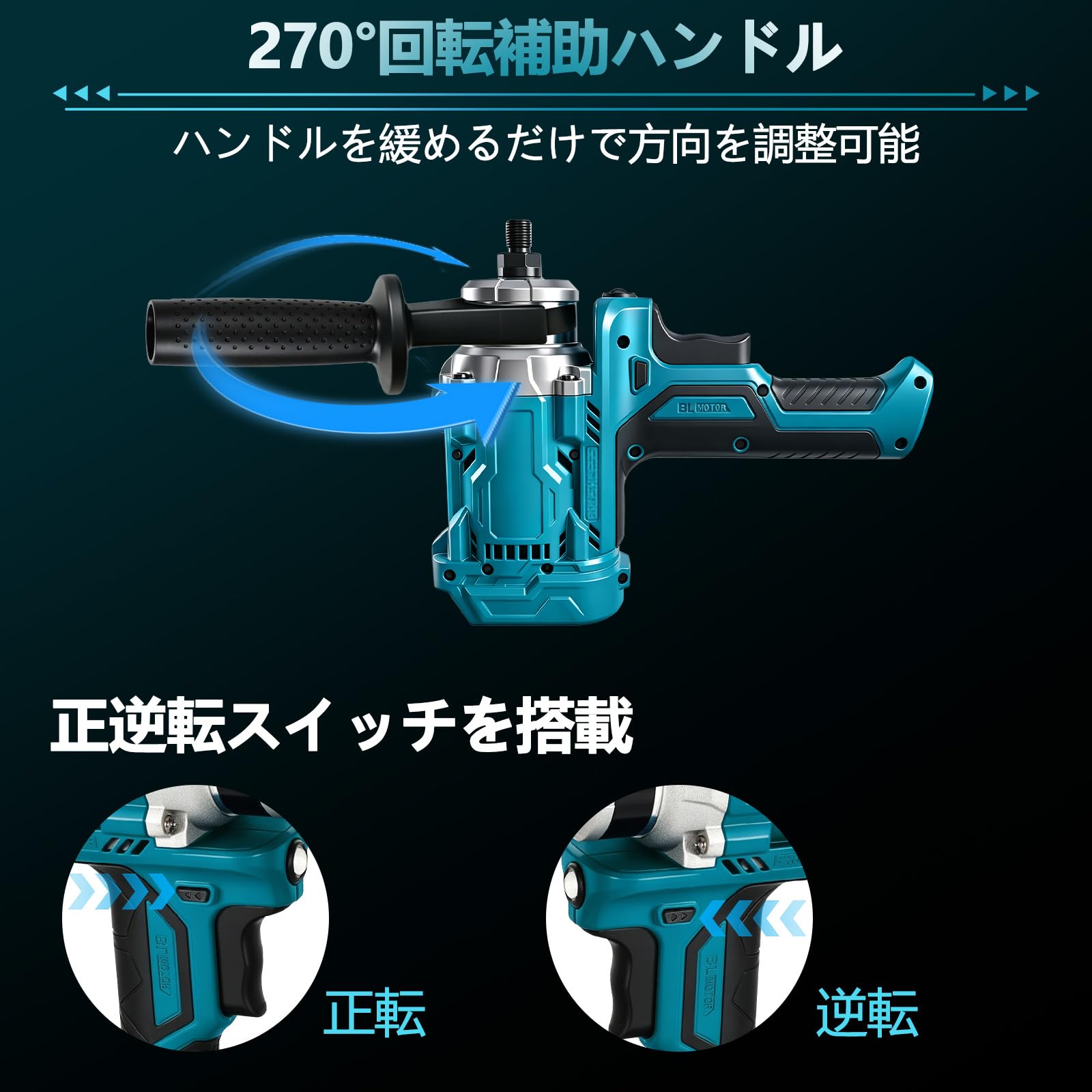 Amazon | LEZZYRUCK 充電式アースオーガ アースドリル 穴掘り機